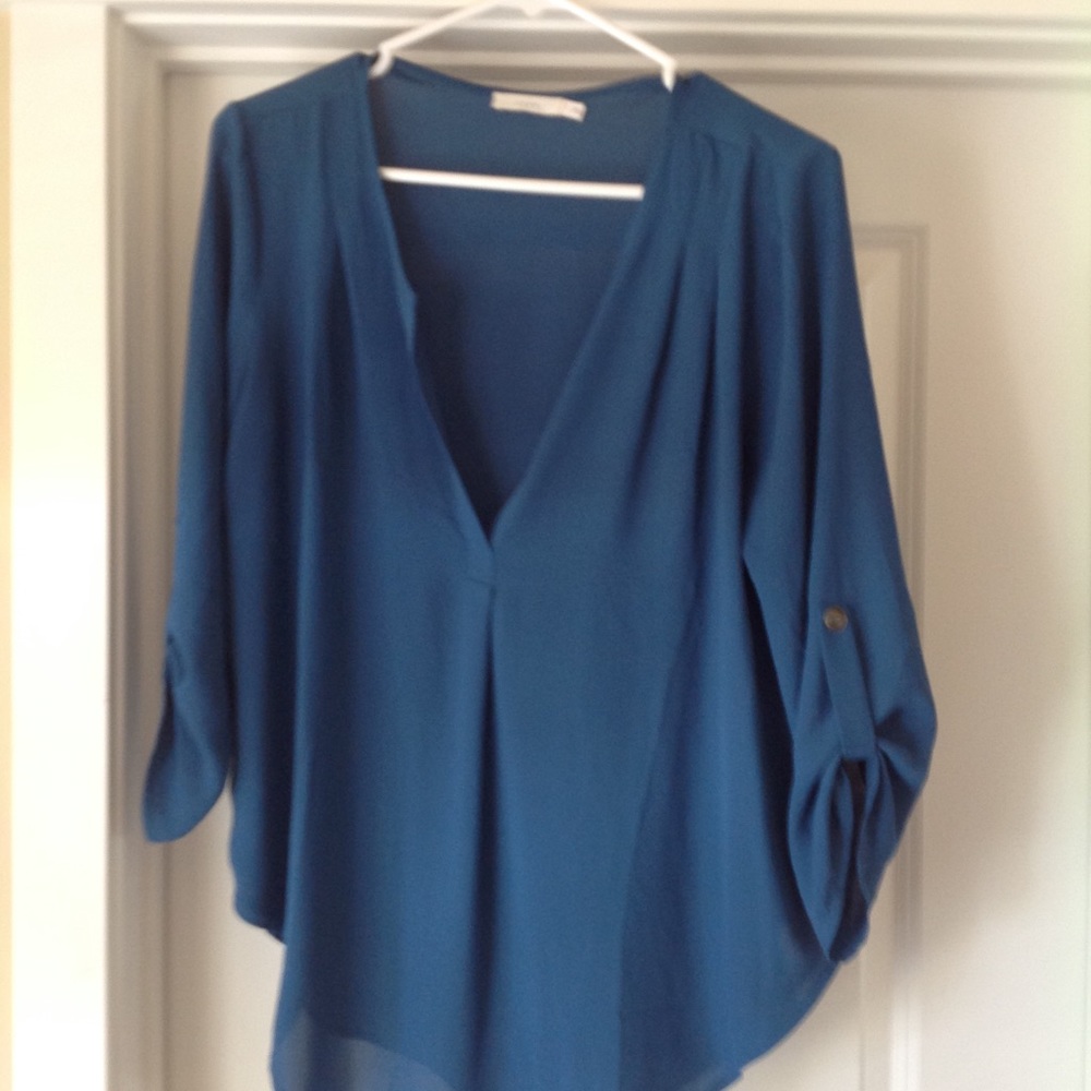 Amazing blue blouse!